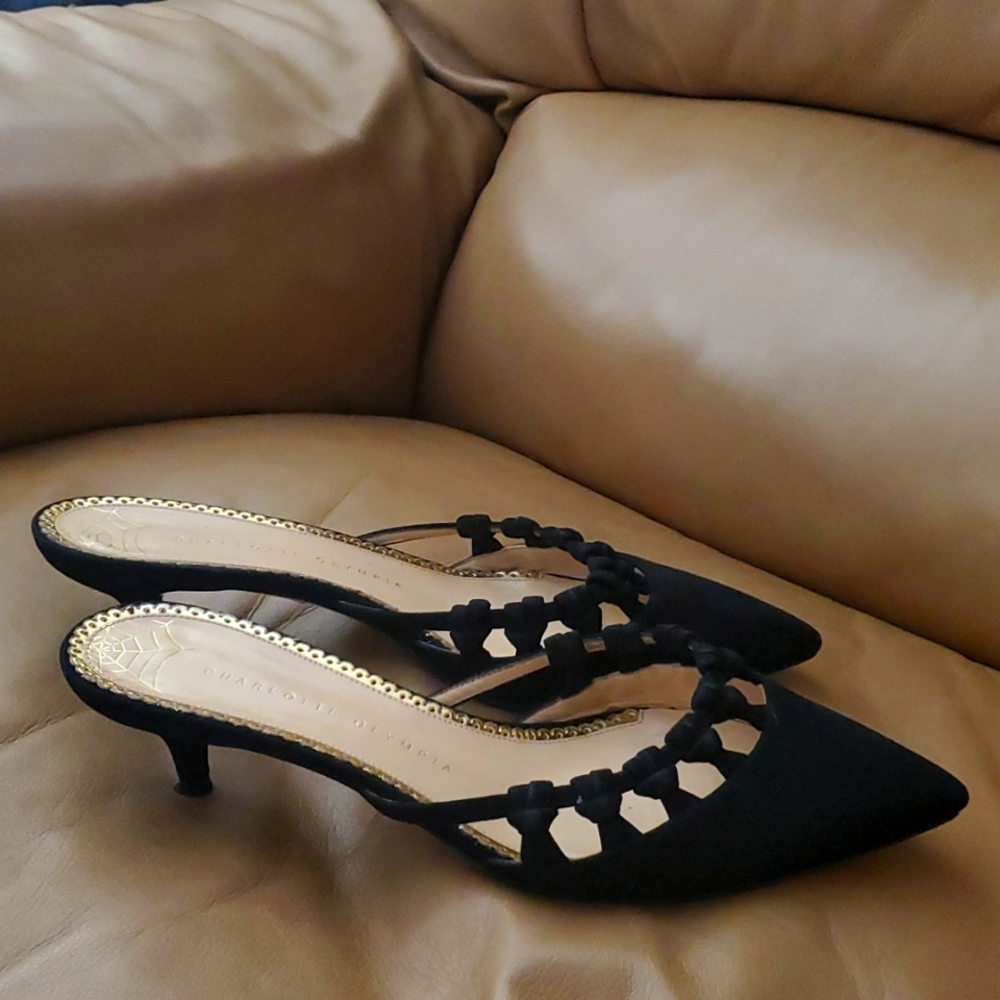 Charlotte Olympia Black Heels